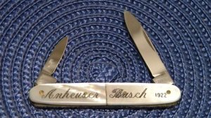Vintage Solingen Pearl Anheuser Busch 1922 Pen Knife