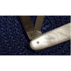 E Bruckmann Solingen Germany Pearl 4 Blade Pen Knife - C. 1891-1956 E Bruckmann Solingen Germany Pearl 4 Blade Pen Knife - C. 1891-1956