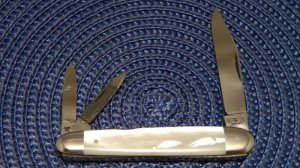 E Bruckmann Germany Pearl Whittler Knife - C. 1891-1956