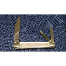 E Bruckmann Germany Pearl Whittler Knife - C. 1891-1956 E Bruckmann Germany Pearl Whittler Knife - C. 1891-1956