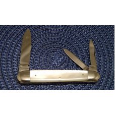 E Bruckmann Germany Pearl Whittler Knife - C. 1891-1956 E Bruckmann Germany Pearl Whittler Knife - C. 1891-1956