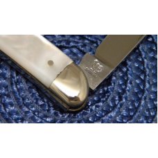 Hen & Rooster Gutmann Germany Pearl Whittler Knife c.1970's Hen & Rooster Gutmann Germany Pearl Whittler Knife c.1970's