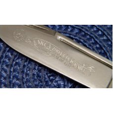 Schatt & Morgan Queen Cut Co 2004 NKCA Club Knife Bone 042265 Little Sunfish Knife - NIB Schatt & Morgan Queen Cut Co 2004 NKCA Club Knife Bone 042265 Little Sunfish Knife - NIB