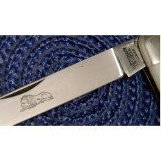 C. Lutters & Co. Lowenwerk Solingen Pearl 2 Blade Equal End Knife C. Lutters & Co. Lowenwerk Solingen Pearl 2 Blade Equal End Knife