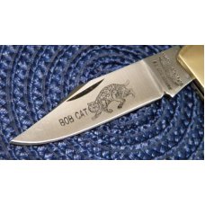 Parker Cut. Co. Japan Pearl Bob Cat Lockback Knife Parker Cut. Co. Japan Pearl Bob Cat Lockback Knife