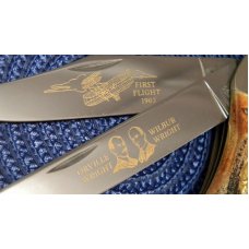 Case XX SS USA 2 Dot (1988) Stag 5265 Folding Hunter Knife First Flight Commemorative 1903 - NIB Case XX SS USA 2 Dot (1988) Stag 5265 Folding Hunter Knife First Flight Commemorative 1903 - NIB