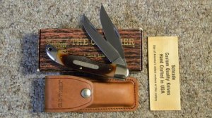 Schrade  USA 25OT Delrin Folding Hunter Knife - NIB