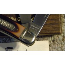 Schrade USA 858OT Delrin Lumberjack Big Stockman Knife - NIB Schrade USA 858OT Delrin Lumberjack Big Stockman Knife - NIB