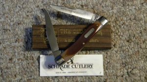 Schrade USA 77OT Delrin Improved Muskrat Knife - NIB