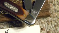 Schrade USA 61OT Delrin Slim Premium Stockman Knife - NIB Schrade USA 61OT Delrin Slim Premium Stockman Knife - NIB