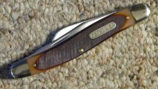 Schrade USA 61OT Delrin Slim Premium Stockman Knife - NIB Schrade USA 61OT Delrin Slim Premium Stockman Knife - NIB