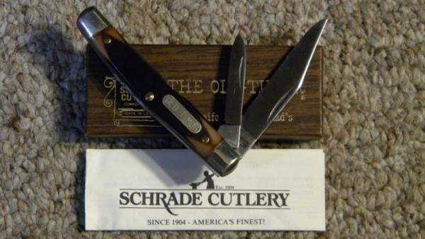 Schrade USA 33OT Delrin Middleman Jack Knife - NIB Schrade USA 33OT Delrin Middleman Jack Knife - NIB