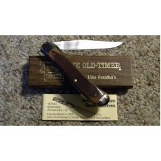 Schrade USA 194OT Delrin Gunstock Trapper Linerlock Knife - NIB Schrade USA 194OT Delrin Gunstock Trapper Linerlock Knife - NIB
