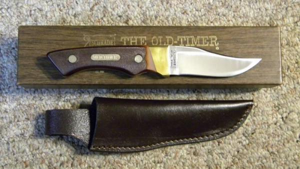 Schrade USA 14OT Old Timer Timberline Clip Point Fixed Blade Knife w/Sheath - NIB Schrade USA 14OT Old Timer Timberline Clip Point Fixed Blade Knife w/Sheath - NIB