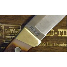 Schrade USA 13OT Old Timer Trailblazer Drop Point Fixed Blade Knife w/Sheath - NIB