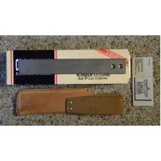 Schrade USA HS-1 Old Timer Honesteel Knife Sharpener with Leather Sheath - NIB Schrade USA HS-1 Old Timer Honesteel Knife Sharpener with Leather Sheath - NIB