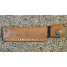 Schrade USA HS-1 Old Timer Honesteel Knife Sharpener with Leather Sheath - NIB Schrade USA HS-1 Old Timer Honesteel Knife Sharpener with Leather Sheath - NIB