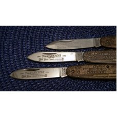 Winchester Trademark USA 1994 Model 94 100 Year Anniversary 3 Knife Set - NIB