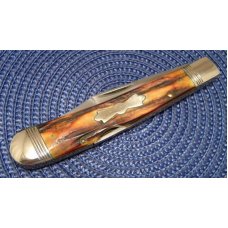 Winchester Trademark USA 1989 Stag W 15 1950 Banana Lockback Knife - NIB Winchester Trademark USA 1989 Stag W 15 1950 Banana Lockback Knife - NIB