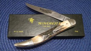 Winchester Trademark USA 1998 Stag W 15 15036 Toothpick Knife - NIB