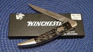 Winchester Trademark USA 1987 Bone W 15 1924 Toothpick Knife - NIB