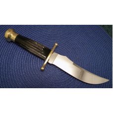 Case XX USA 2010 Buffalo Horn Kodiak Fixed Blade Sheath Knife - NIB Case XX USA 2010 Buffalo Horn Kodiak Fixed Blade Sheath Knife - NIB