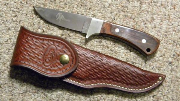 Case XX Stainless USA (1979 Stamp) Pakkawood R503 SSP Arapaho Fixed Blade Sheath Knife Case XX Stainless USA (1979 Stamp) Pakkawood R503 SSP Arapaho Fixed Blade Sheath Knife
