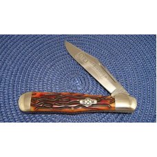 Schatt & Morgan Titusville PA. 1998 Bone 041883 Coke Bottle Knife - NIB Schatt & Morgan Titusville PA. 1998 Bone 041883 Coke Bottle Knife - NIB