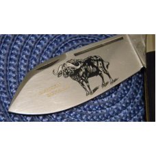 Bulldog Brand Solingen Germany 1995 Buffalo Horn Elephant Toe Knife Bulldog Brand Solingen Germany 1995 Buffalo Horn Elephant Toe Knife