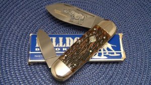 Bulldog Brand Solingen Germany 1995 Bone Elephant Toe Knife 