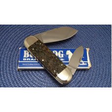 Bulldog Brand Solingen Germany 1995 Bone Elephant Toe Knife Bulldog Brand Solingen Germany 1995 Bone Elephant Toe Knife