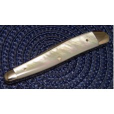 Schatt & Morgan Titusville PA. Pearl 052146 2 Blade Half Whittler Knife - NIB Schatt & Morgan Titusville PA. Pearl 052146 2 Blade Half Whittler Knife - NIB