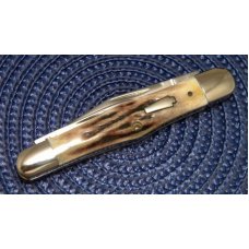 Schatt & Morgan Titusville PA. 2000 Stag 033176 1 of 25 Whittler Knife - NIB Schatt & Morgan Titusville PA. 2000 Stag 033176 1 of 25 Whittler Knife - NIB