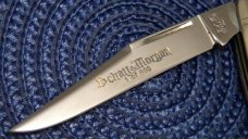 Schatt & Morgan Titusville PA. 2000 Pearl 052125 1 of 600 Muskrat Knife - NIB