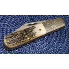 Case XX SS USA 8 Dot (1982) Stag 52009 1/2 Barlow Knife Case XX SS USA 8 Dot (1982) Stag 52009 1/2 Barlow Knife