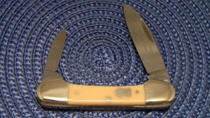 Jim Bowie Premium Quality Hand Made Germany Yellow Mini Canoe Knife