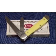 Case XX USA 1 Dot (1999) Yellow 3249 EZ CV Chrome Vanadium Easy Open Knife - NIB Case XX USA 1 Dot (1999) Yellow 3249 EZ CV Chrome Vanadium Easy Open Knife - NIB
