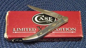 Case XX USA 2000 Bone 610096 SS Limited Edition Mini Toothpick Knife - NIB