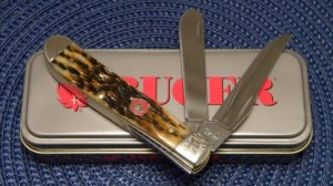 Case XX USA 2007 Burnt Honey Bone 6207 SS 