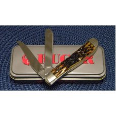 Case XX USA 2007 Burnt Honey Bone 6207 SS Case XX USA 2007 Burnt Honey Bone 6207 SS