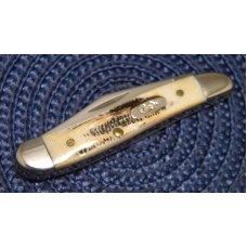 Case XX USA 2005 Bone/Stag 6.5220 SS Peanut Knife - NIB Case XX USA 2005 Bone/Stag 6.5220 SS Peanut Knife - NIB