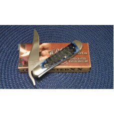 Case XX USA 2010 Navy Blue Bone 61953 L SS Russlock Knife - NIB Case XX USA 2010 Navy Blue Bone 61953 L SS Russlock Knife - NIB