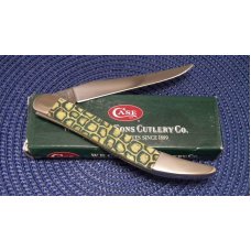 Case XX USA 2007 Olive Green Bone 610098 SS Gator Back Large Toothpick Knife - NIB Case XX USA 2007 Olive Green Bone 610098 SS Gator Back Large Toothpick Knife - NIB