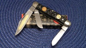 Boker Solingen Germany Tree Brand Delrin 7588 LTD Stockman Knife c.1972