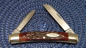 Case XX USA 4 Dot (1976) Bone 6269 Half Congress Knife