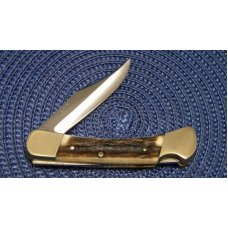 Puma Germany Stainless Stag 900 Earl Lockback Knife c.1979 - NIB Puma Germany Stainless Stag 900 Earl Lockback Knife c.1979 - NIB