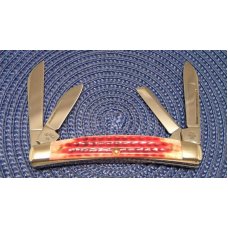 Case XX USA 2004 Old Red Bone 6488 SS Case Collectors Club Large Congress Knife - NIB Case XX USA 2004 Old Red Bone 6488 SS Case Collectors Club Large Congress Knife - NIB