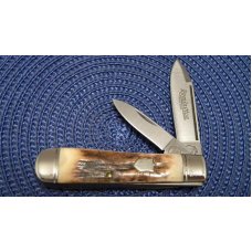 Remington UMC USA R106 Stag 75th Anniversary Jack Knife with Knife Opener - NIB