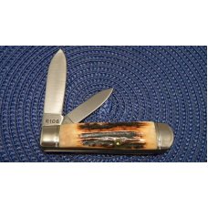 Remington UMC USA R106 Stag 75th Anniversary Jack Knife with Knife Opener - NIB