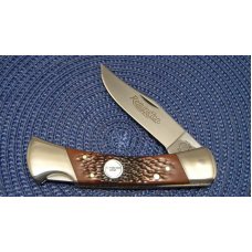 Remington UMC USA R9 Delrin Outdoorsman Lockback Knife & Pouch - NIB